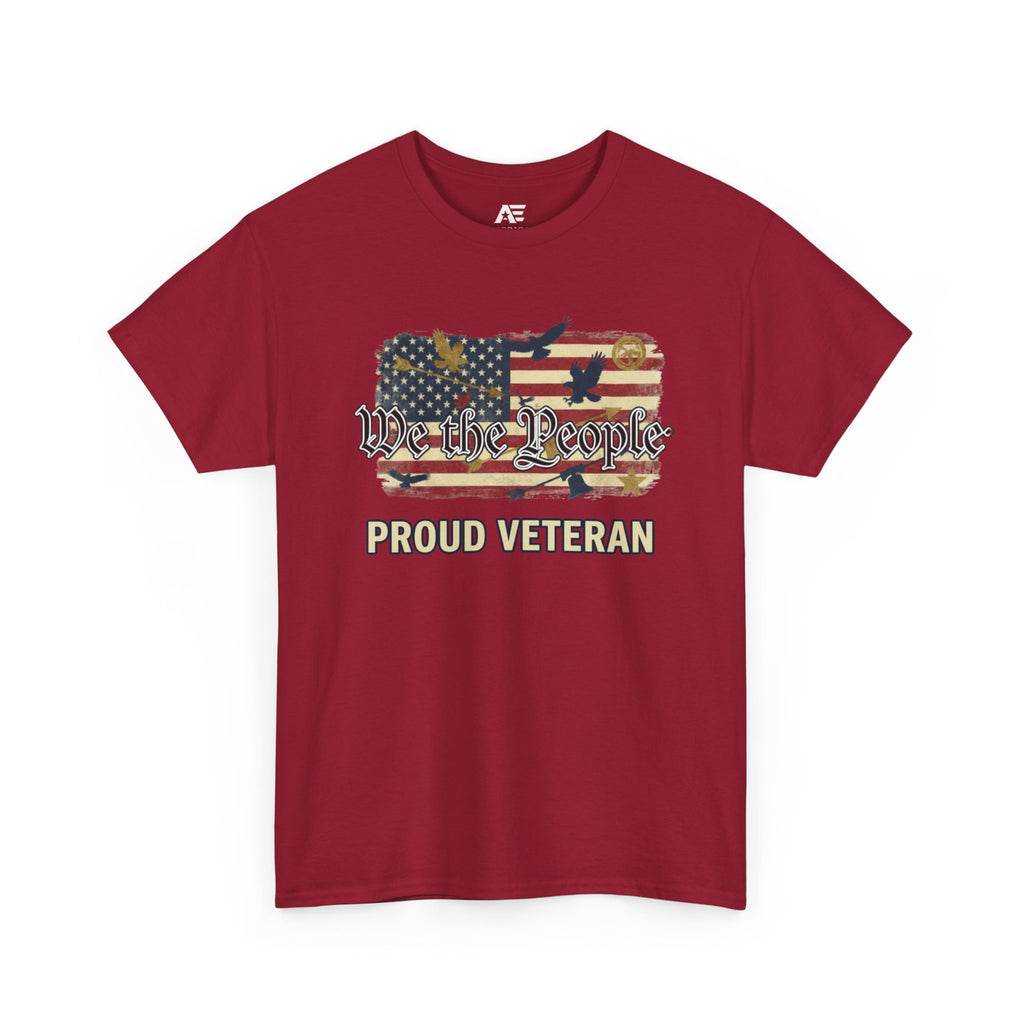 We The People Veterans Edition Patriotic T-Shirt – Style 2