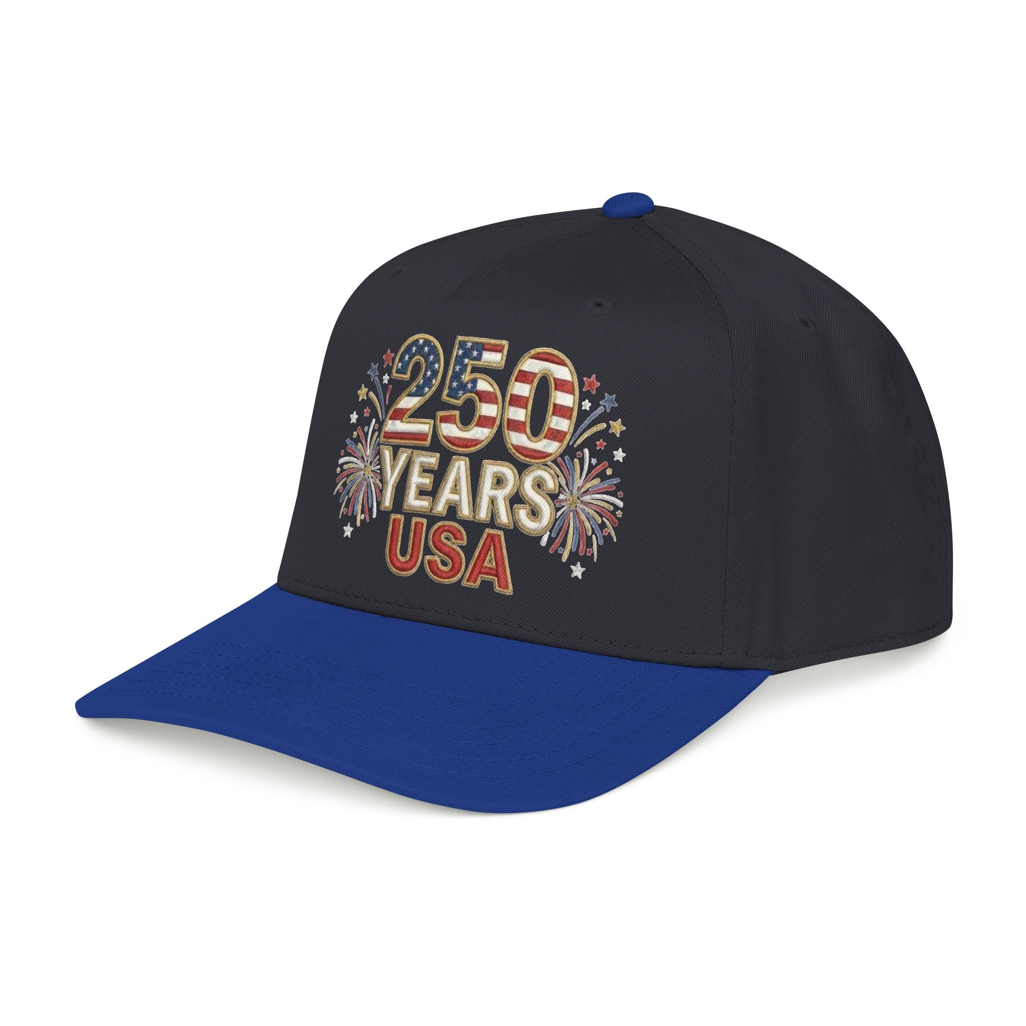 "250 YEARS" Patriotic Baseball Cap – America 250 Snapback Hat