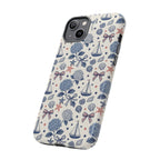 Coastal Americana Hydrangea Phone Case Printify
