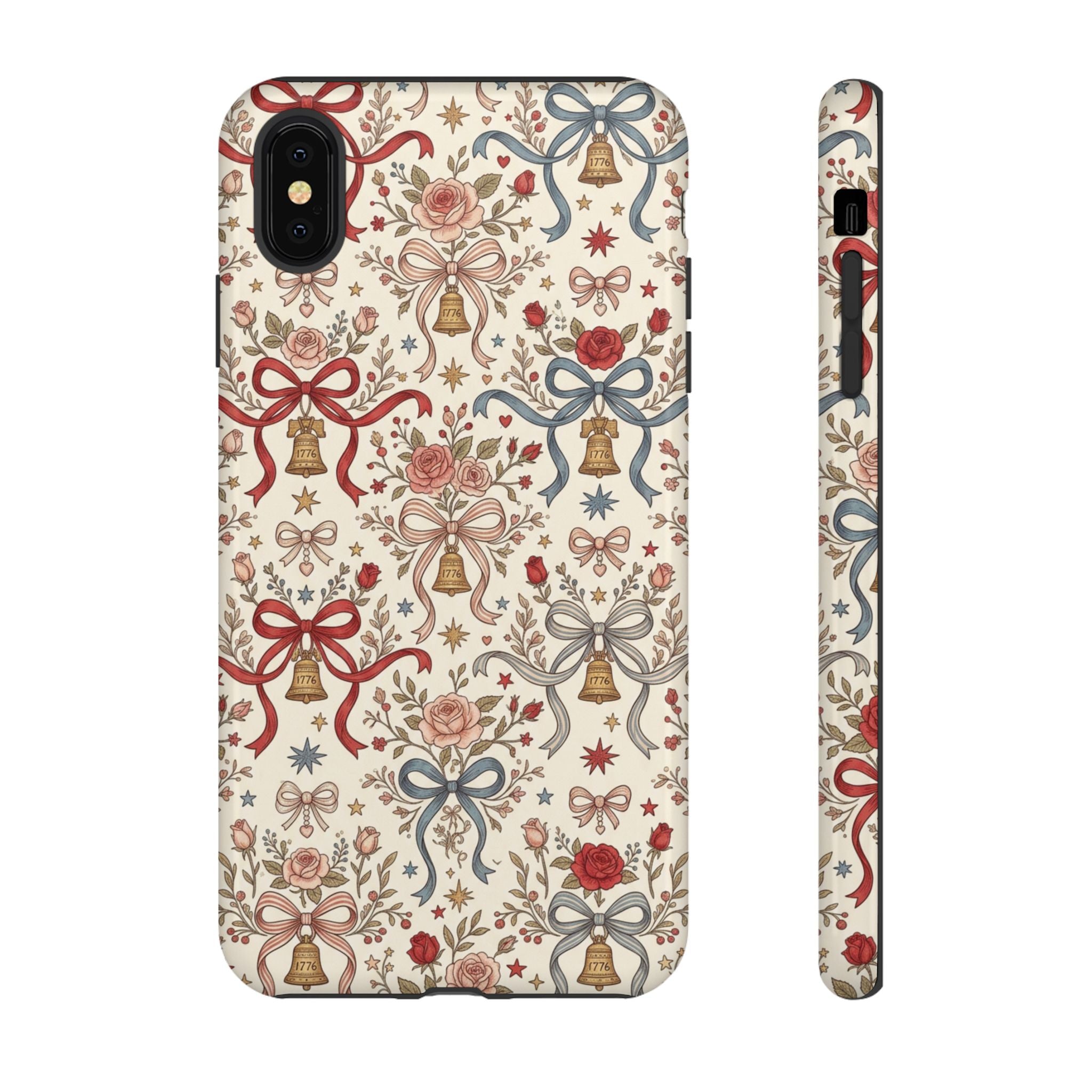 1776 Coquette Liberty Bells Phone Case Printify