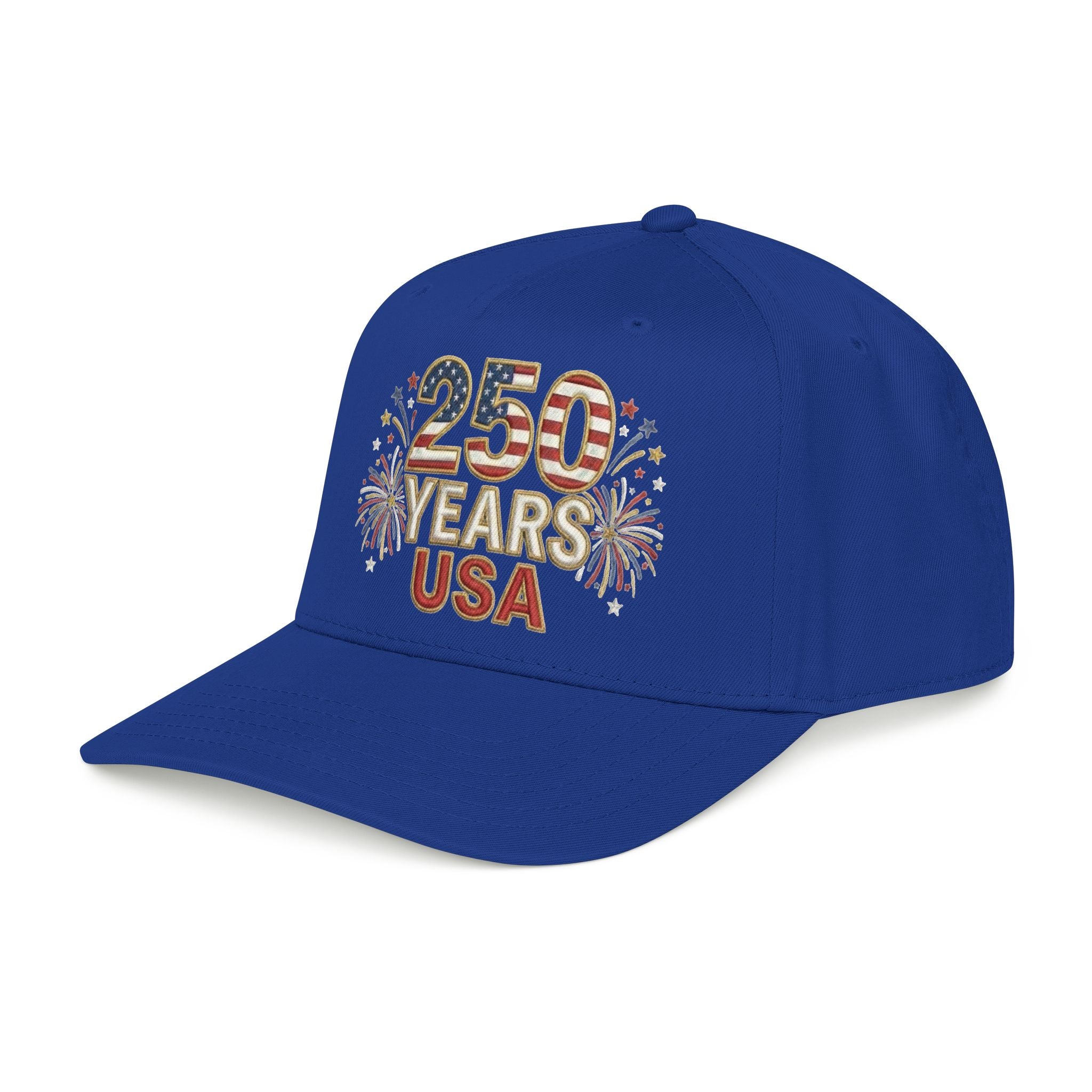 "250 YEARS" Patriotic Baseball Cap – America 250 Snapback Hat