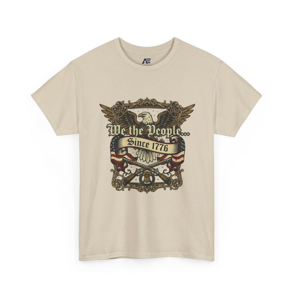 We The People Since 1776 Patriotic T-Shirt – American Freedom Rider Tee
