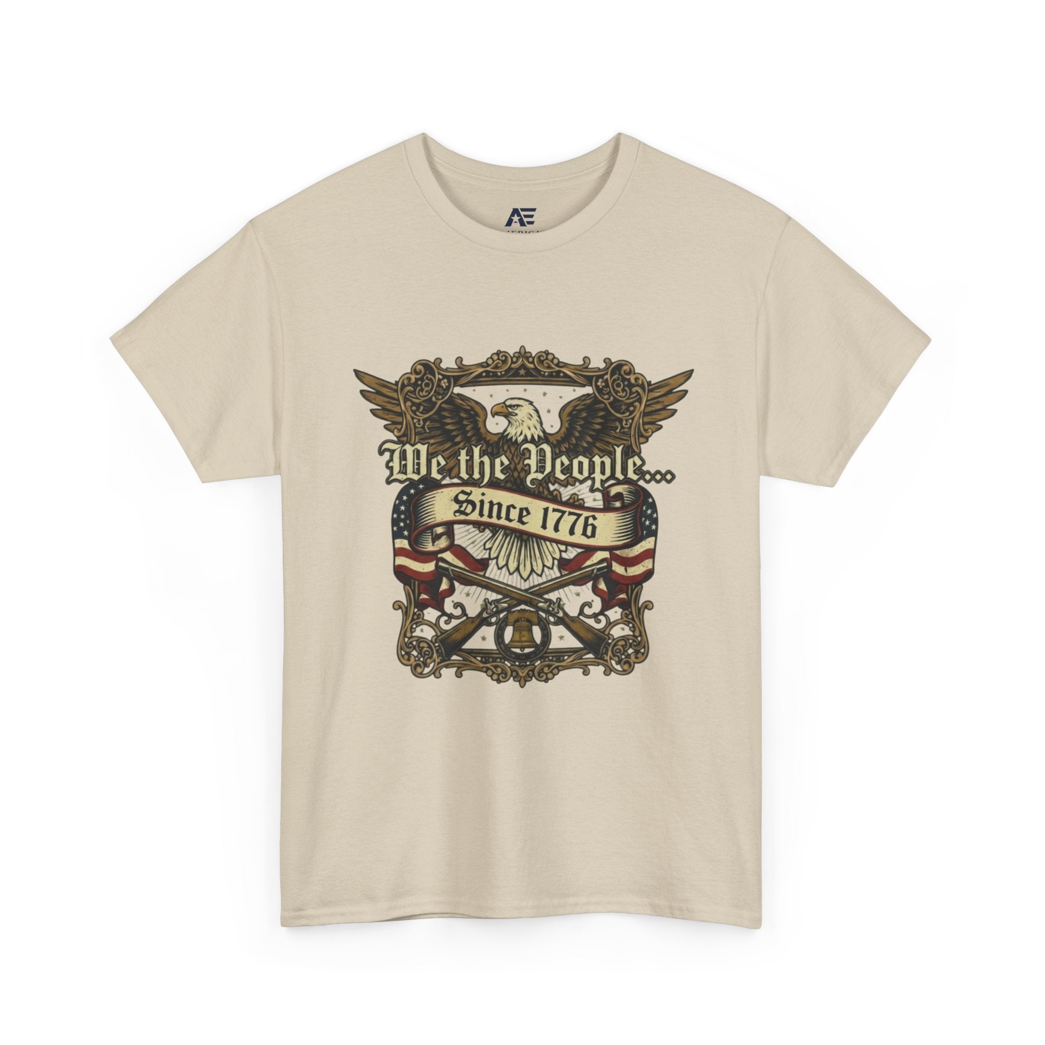 We The People Since 1776 Patriotic T-Shirt – American Freedom Rider Tee