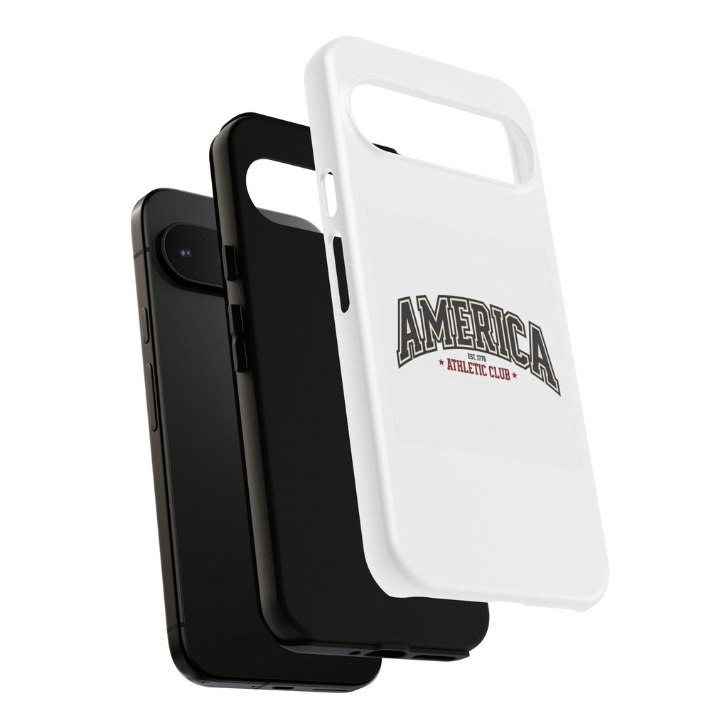 America Athletic Club Phone Case – Vintage Patriotic Americana Case Printify