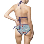 Coquette Americana Bikini Swimsuit — Vintage Patriotic Women's Swimwear