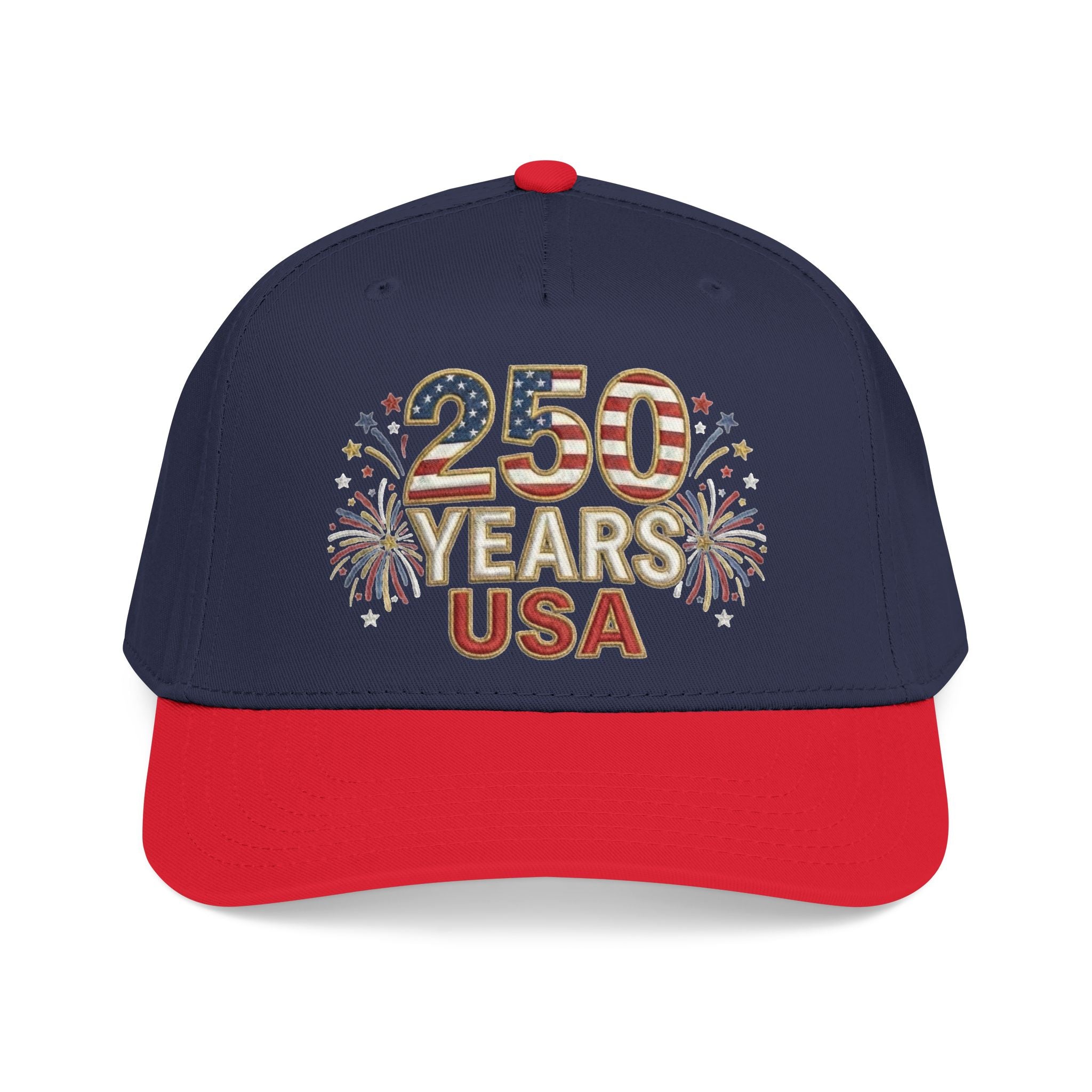 "250 YEARS" Patriotic Baseball Cap – America 250 Snapback Hat