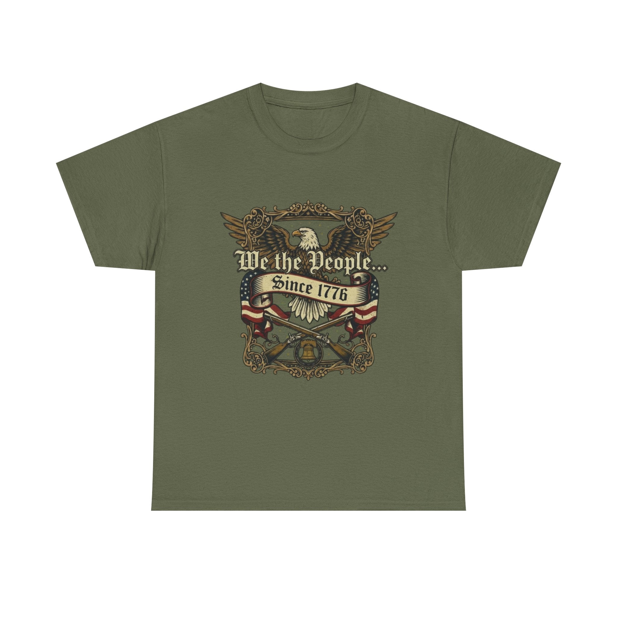We The People Since 1776 Patriotic T-Shirt – American Freedom Rider Tee