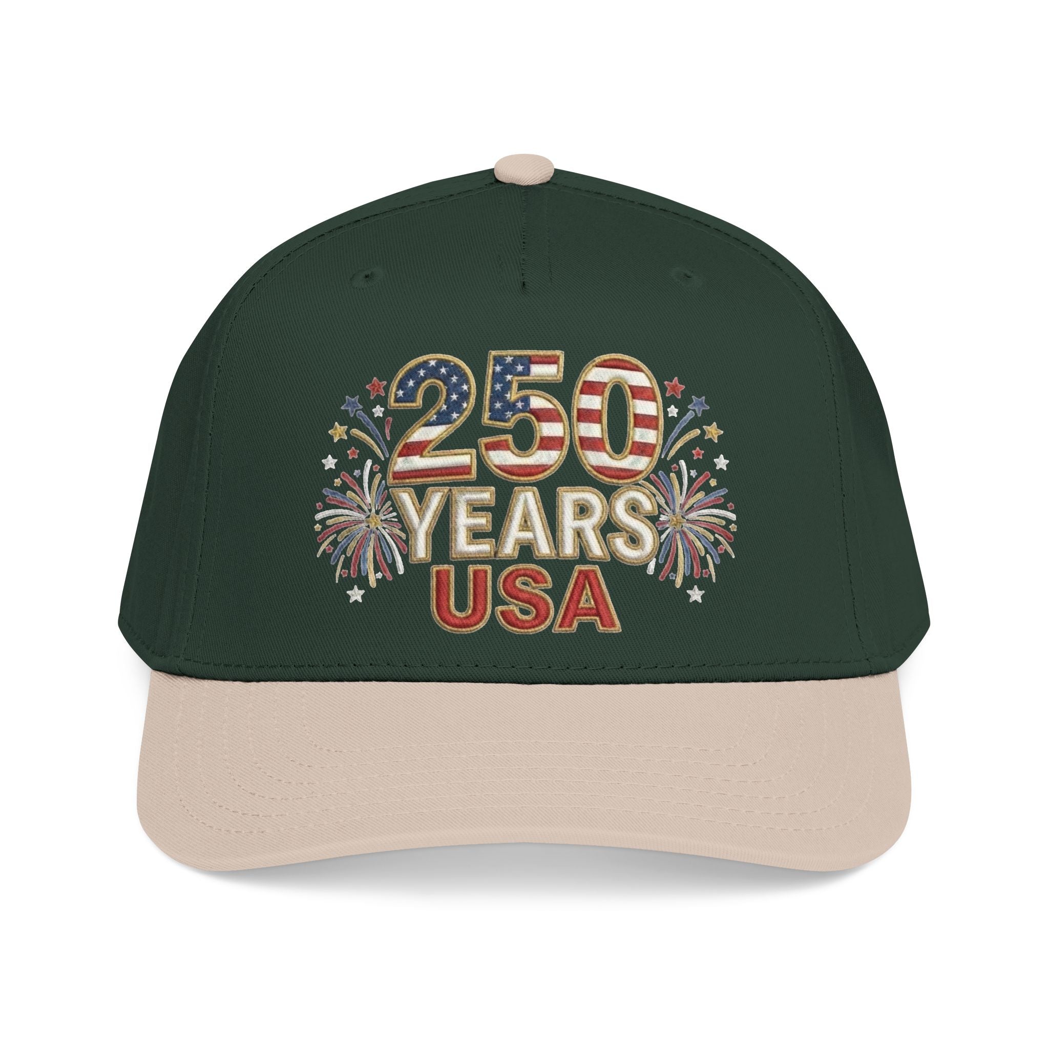 "250 YEARS" Patriotic Baseball Cap – America 250 Snapback Hat