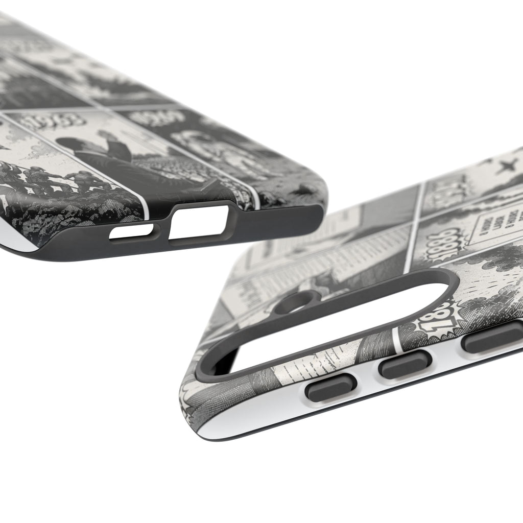 America Through the Ages Comic History Phone Case Printify