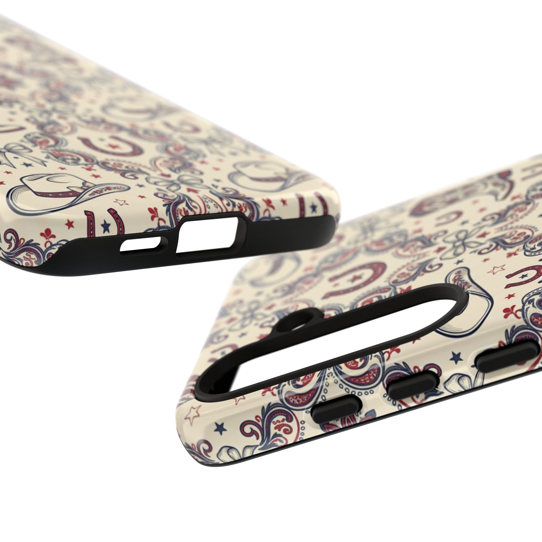 Americana Cowgirl Coquette Phone Case Printify