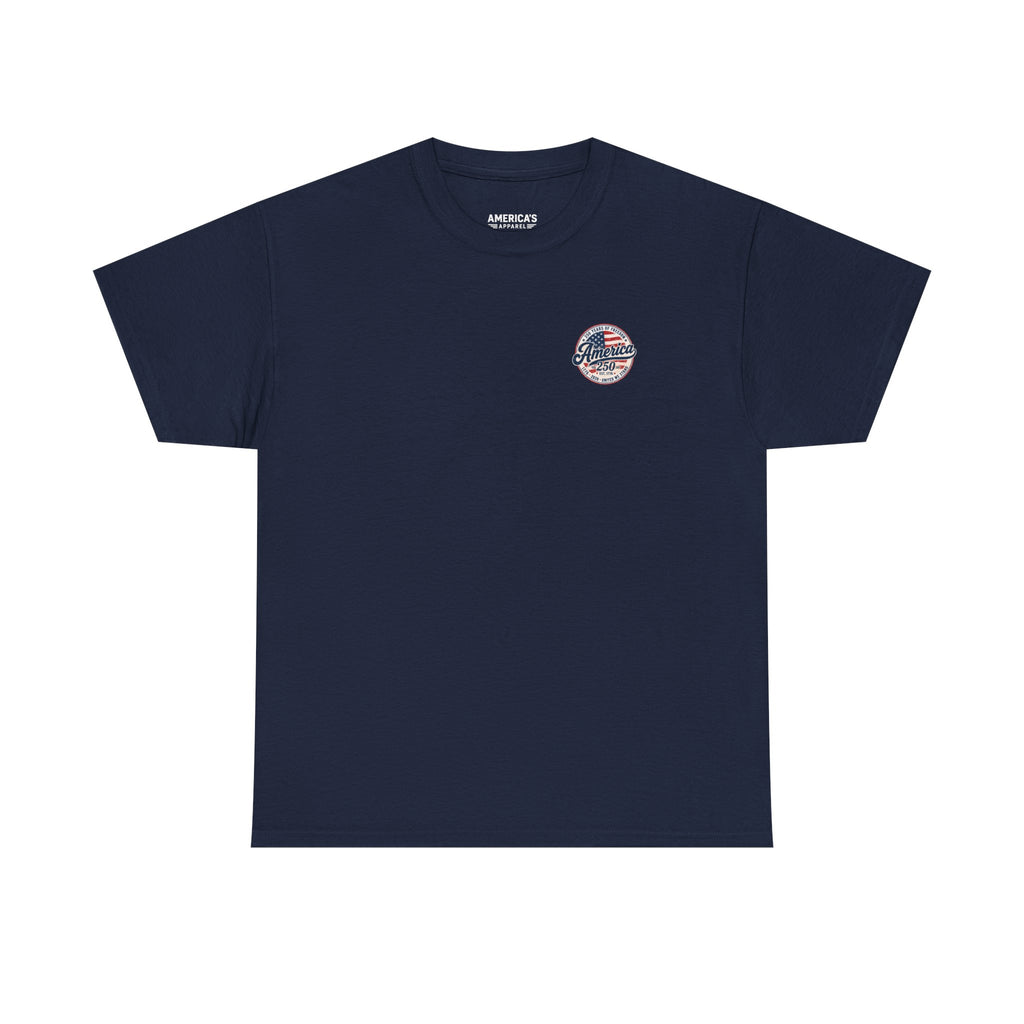 America 250 Anniversary Tee — Patriotic 250 Years of Freedom T-Shirt Printify