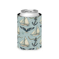 Nautical Freedom Sailboat Can Cooler Printify