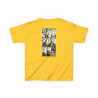 America Comic Book History Kids Tee Printify