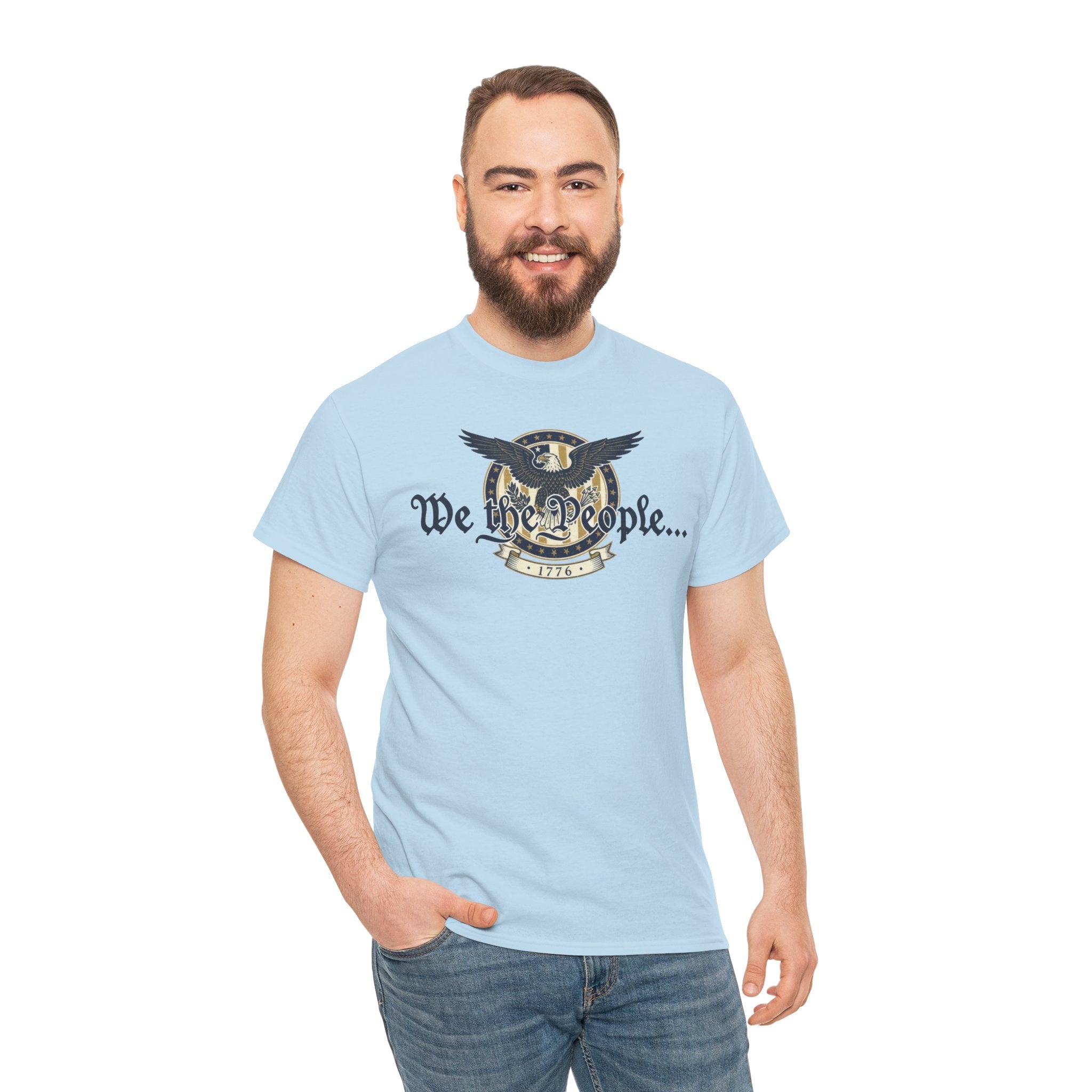 We The People Eagle Patriotic T-Shirt – Executive Style Printify