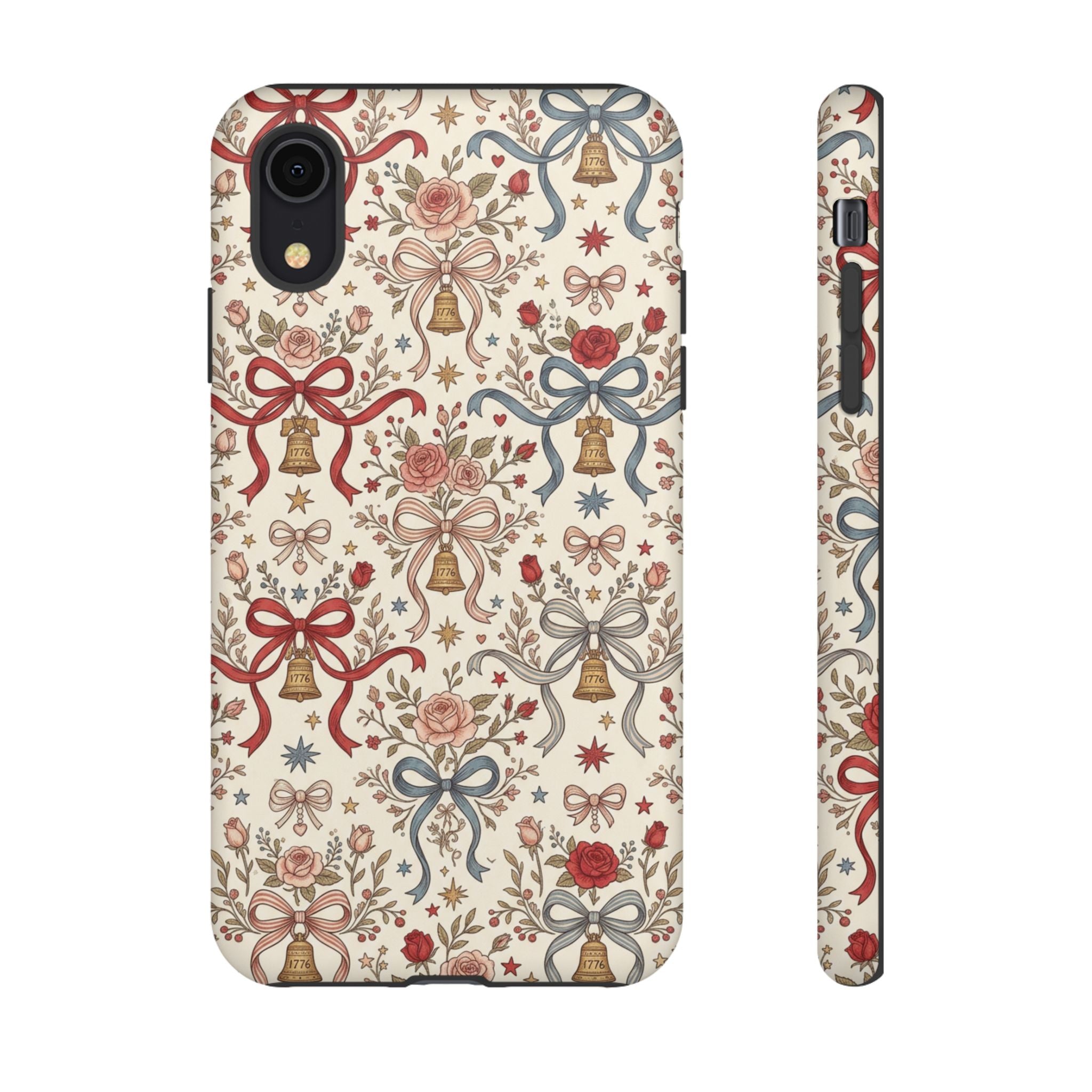 1776 Coquette Liberty Bells Phone Case Printify