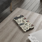 Patriotic Outdoors Phone Case – Bass Fishing & Vintage Americana Case Printify