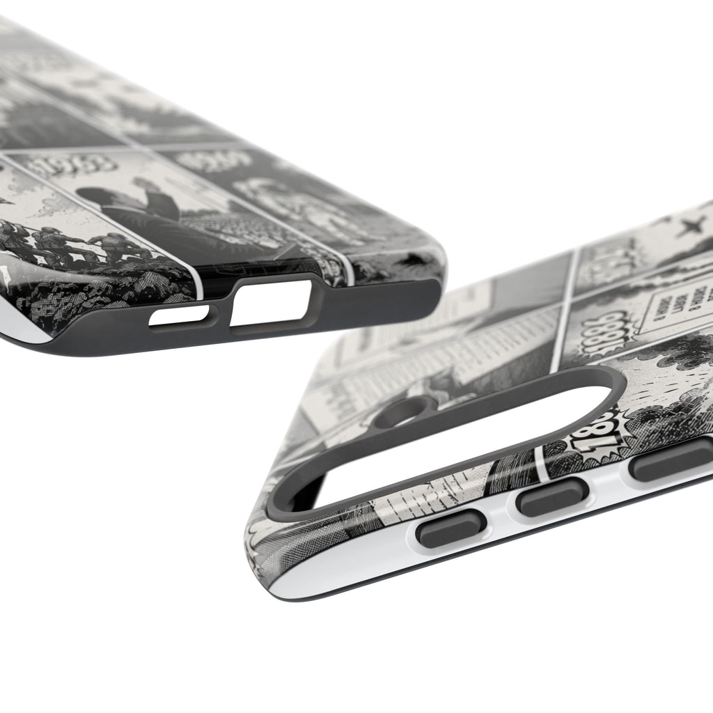 America Through the Ages Comic History Phone Case Printify