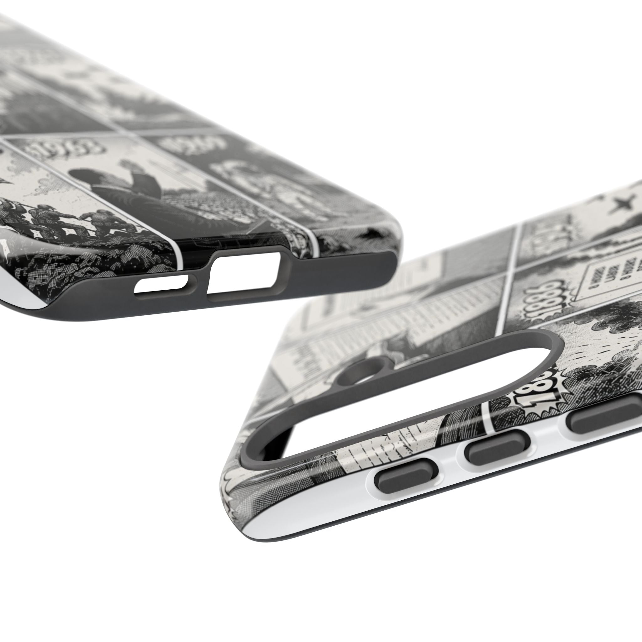 America Through the Ages Comic History Phone Case Printify