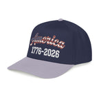 "America 1776–2026" Patriotic Baseball Cap – American Heritage Snapback Hat