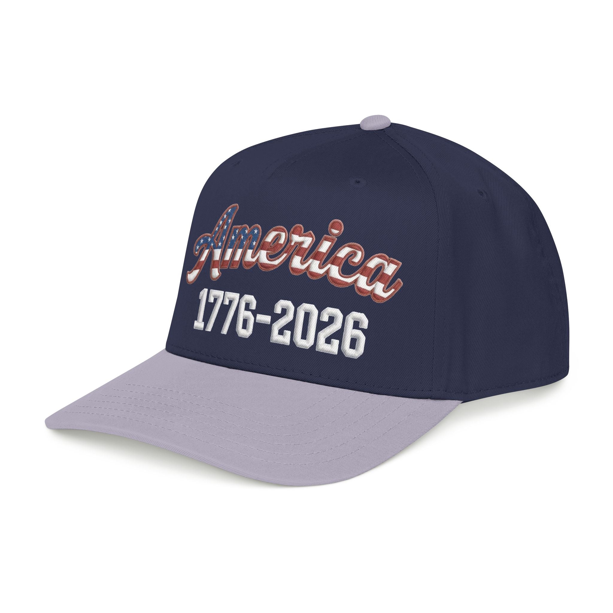 "America 1776–2026" Patriotic Baseball Cap – American Heritage Snapback Hat