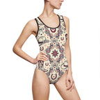 Cowgirl Americana One-Piece Swimsuit Printify