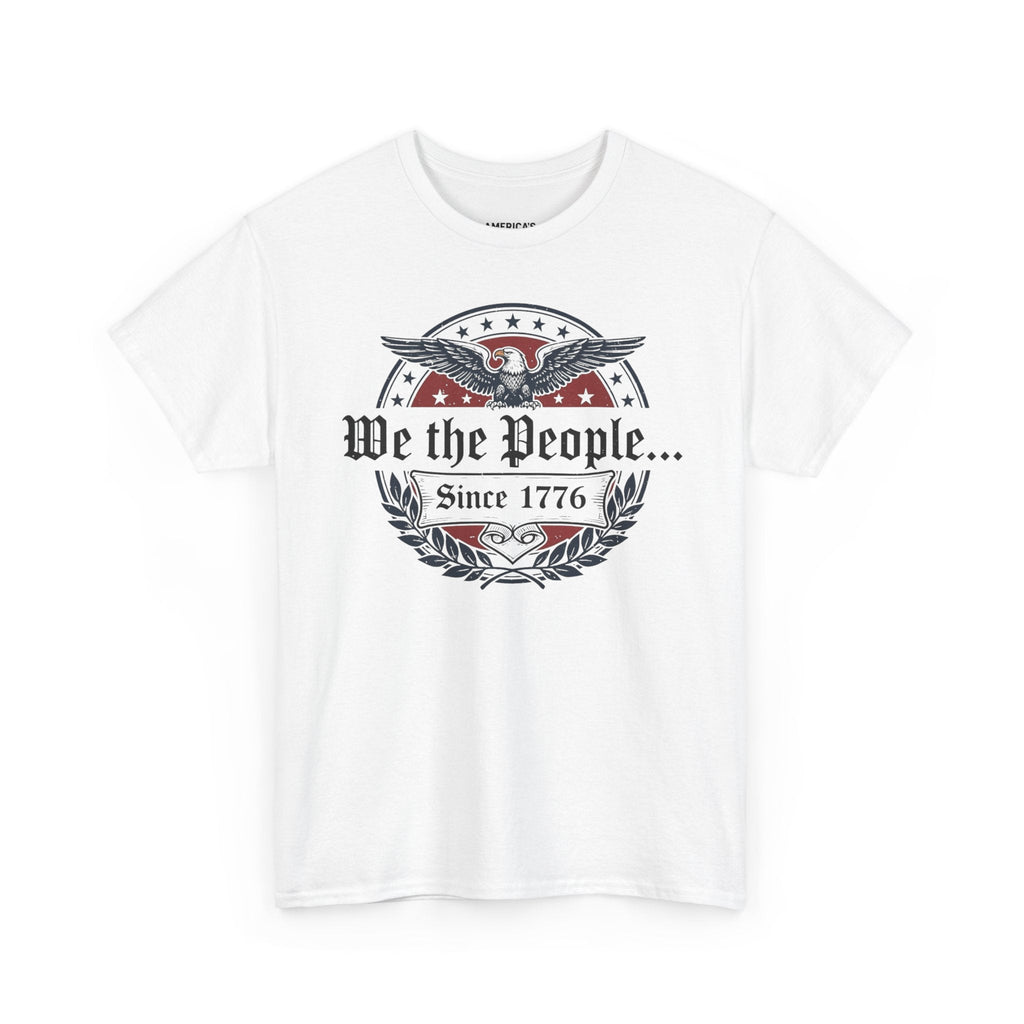 We The People Since 1776 Patriotic T-Shirt – American Heritage Insignia Tee Printify