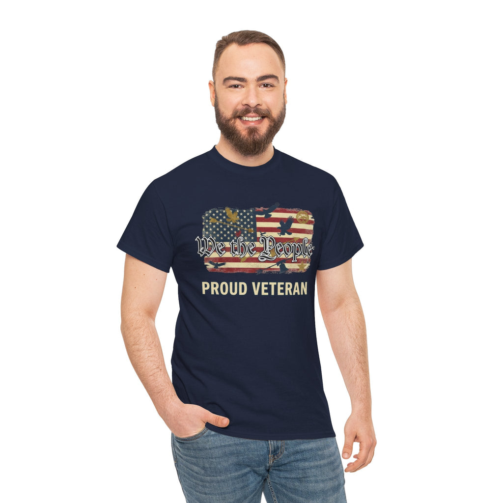 We The People Veterans Edition Patriotic T-Shirt – Style 2 Printify