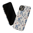 Coastal Americana Hydrangea Phone Case Printify
