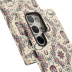 Americana Cowgirl Coquette Phone Case Printify