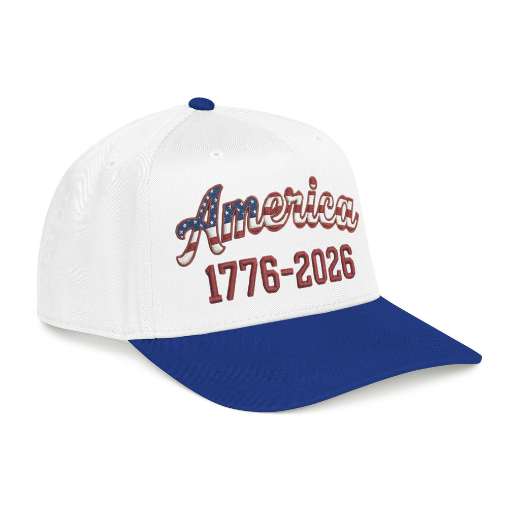 "America 1776–2026" Patriotic Baseball Cap – American Heritage Snapback Hat