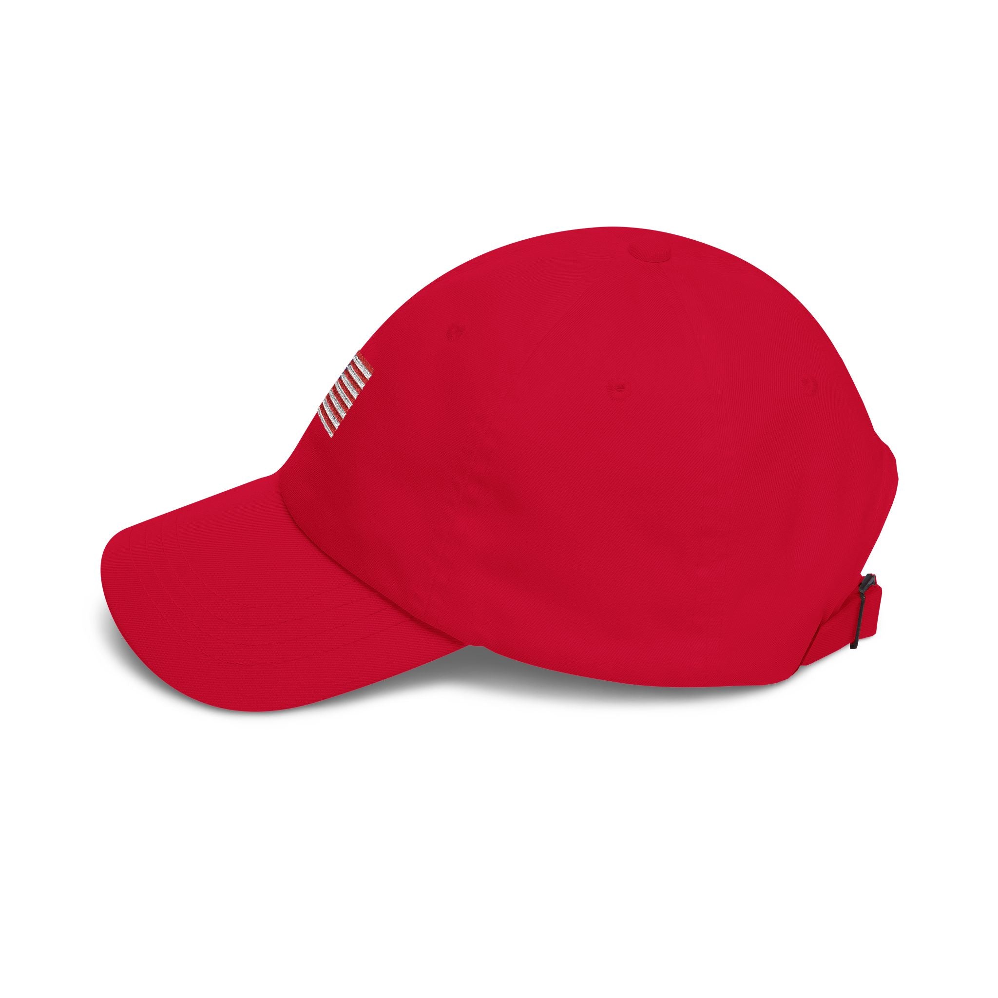 Embroidered American Flag Dad Cap — Classic Patriotic Baseball Hat Printify