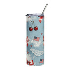 Coquette Americana 20oz Stainless Steel Tumbler Printify