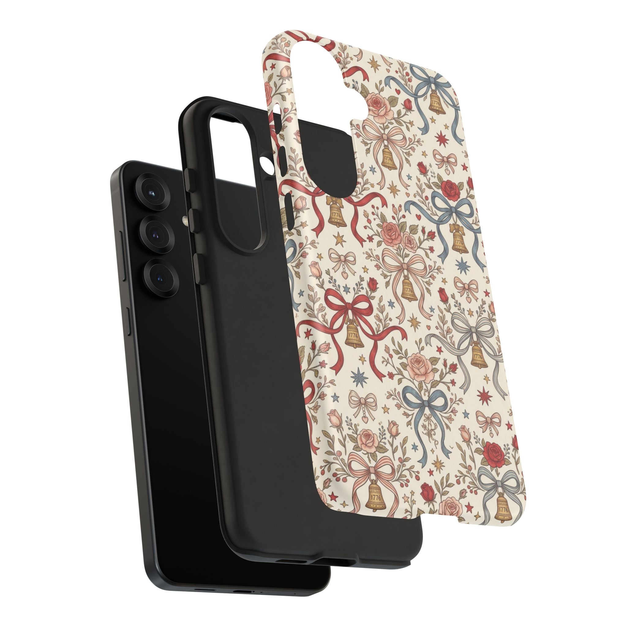 1776 Coquette Liberty Bells Phone Case Printify