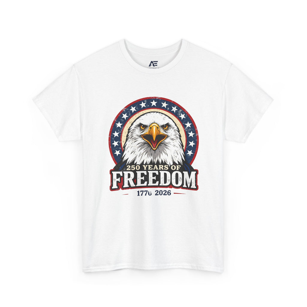 Freedom Eagle T-Shirt — Patriotic Bald Eagle Tee