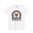 Freedom Eagle T-Shirt — Patriotic Bald Eagle Tee