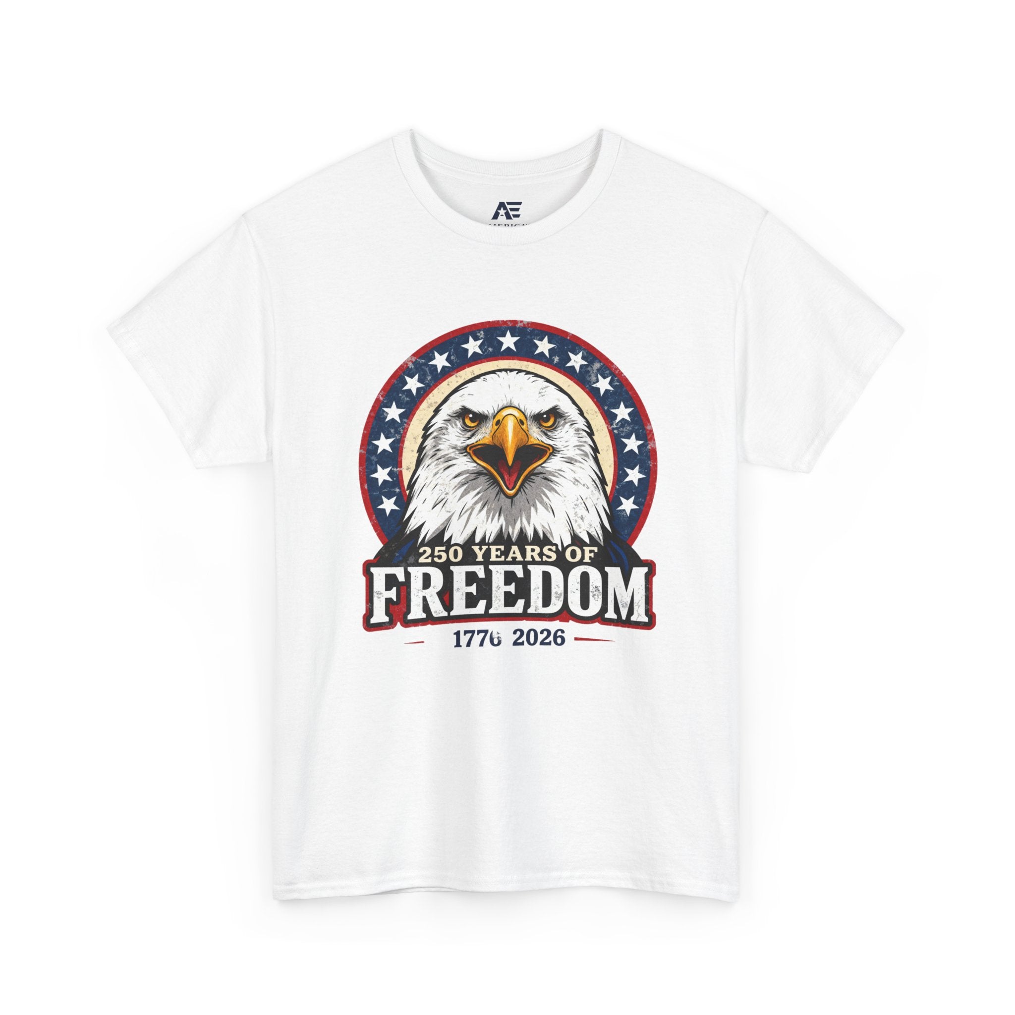 Freedom Eagle T-Shirt — Patriotic Bald Eagle Tee