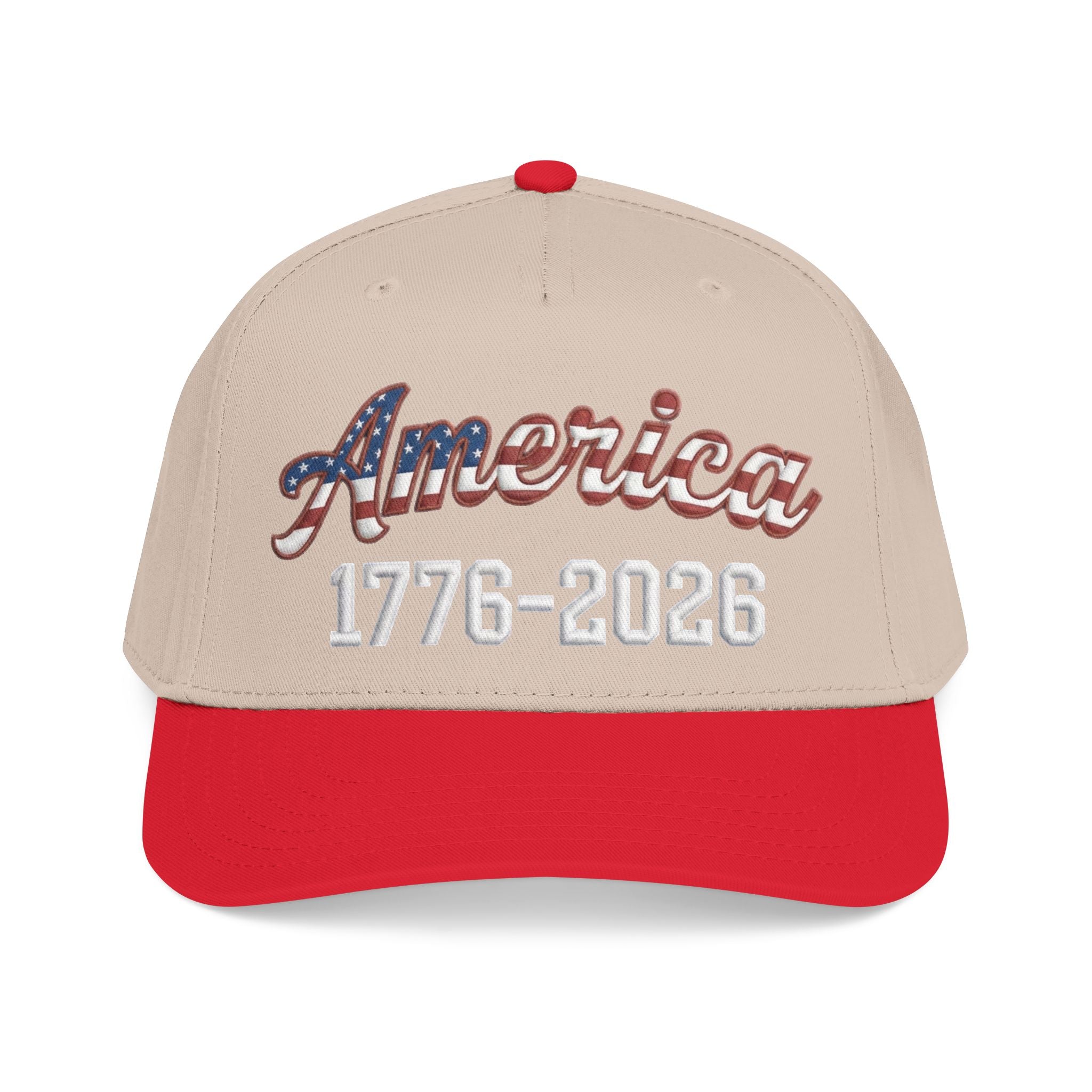 "America 1776–2026" Patriotic Baseball Cap – American Heritage Snapback Hat