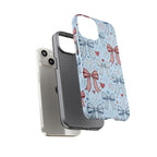 Patriotic Coquette Bows & Fireworks Phone Case Printify