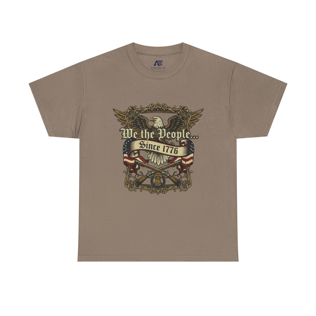 We The People Since 1776 Patriotic T-Shirt – American Freedom Rider Tee