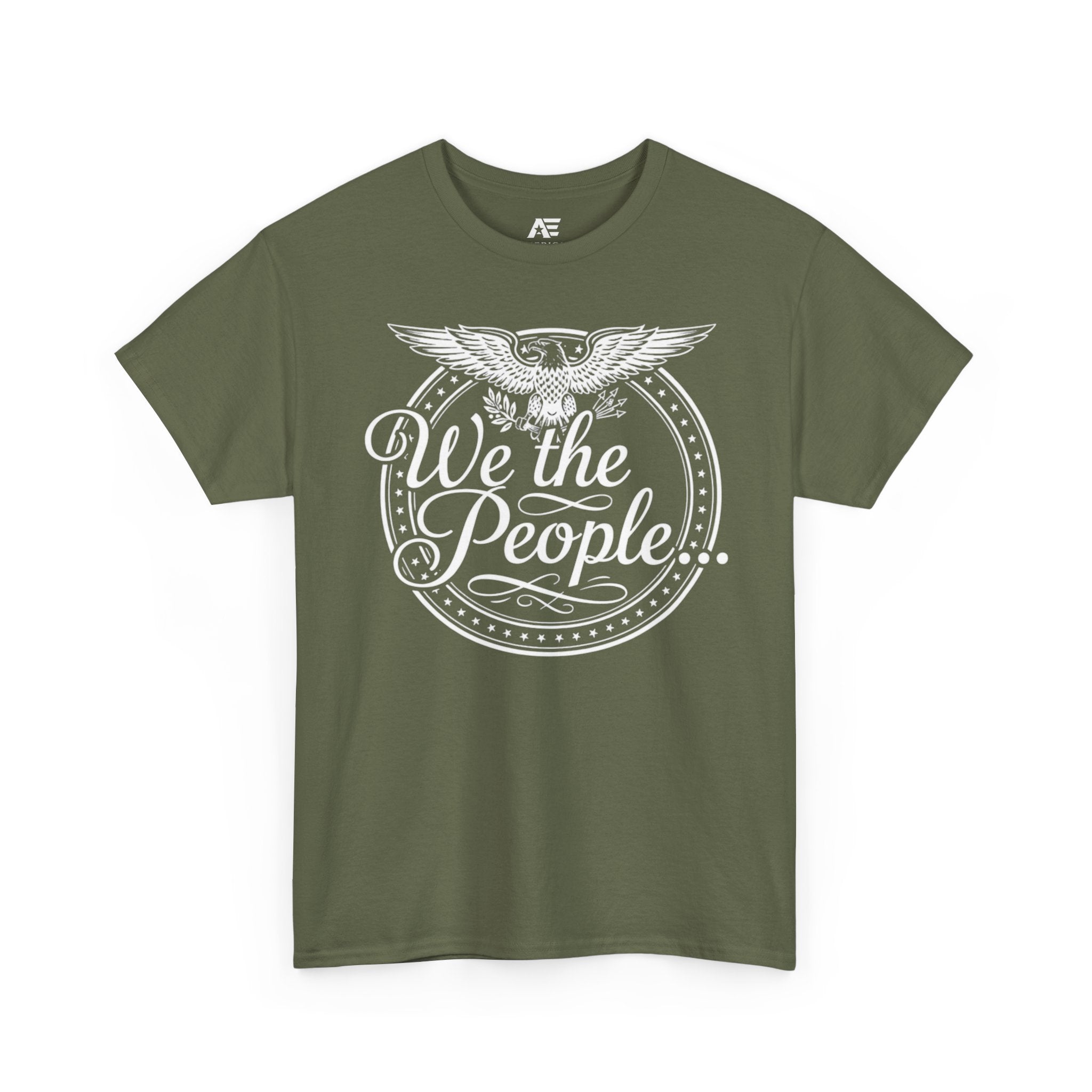 We The People Patriotic Seal T-Shirt – Unisex Heavy Cotton Tee