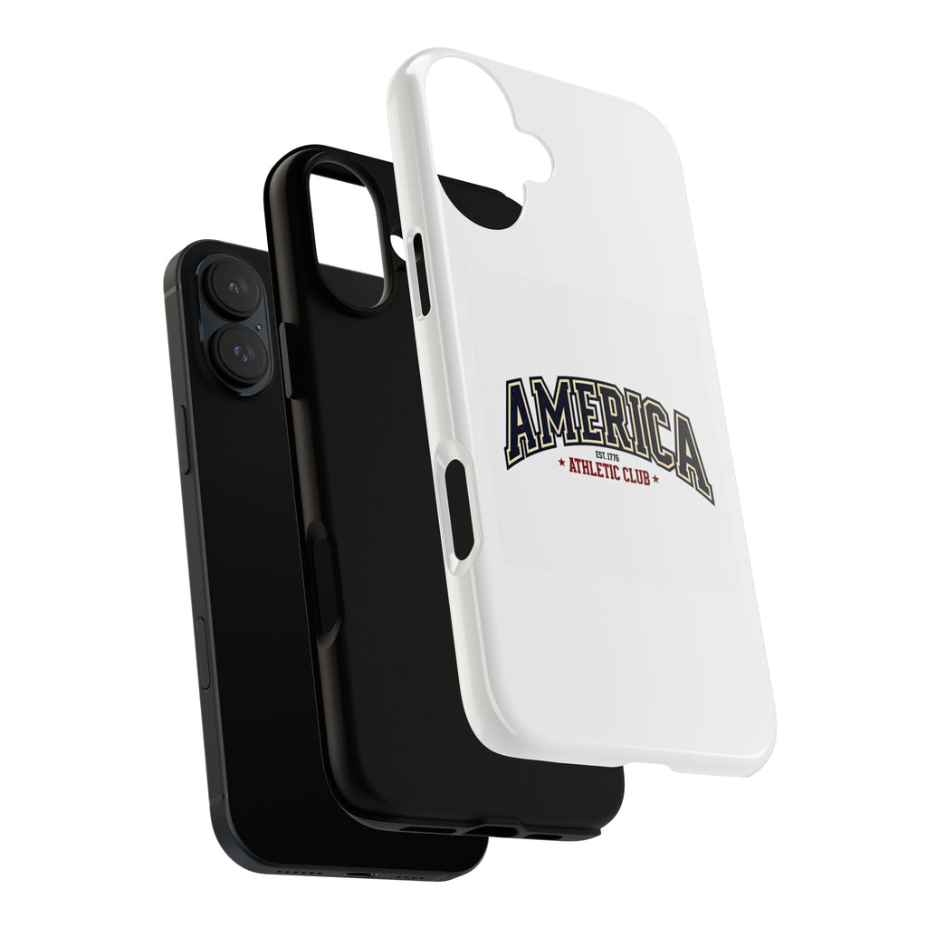 America Athletic Club Phone Case – Vintage Patriotic Americana Case Printify