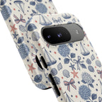 Coastal Americana Hydrangea Phone Case Printify