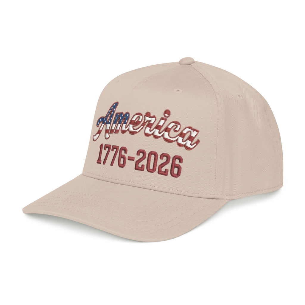 "America 1776–2026" Patriotic Baseball Cap – American Heritage Snapback Hat