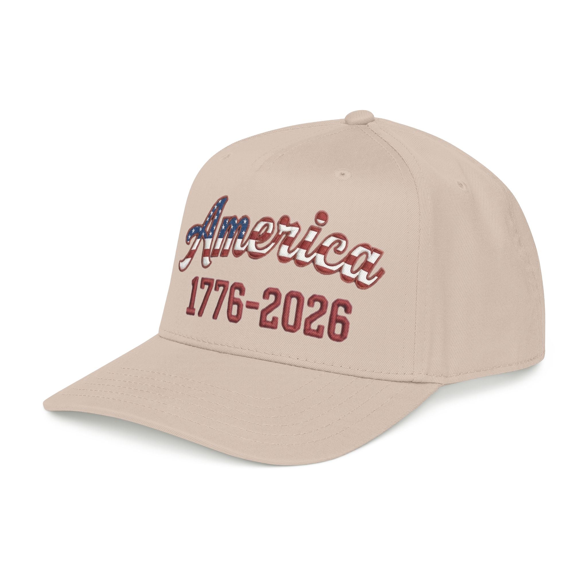 "America 1776–2026" Patriotic Baseball Cap – American Heritage Snapback Hat