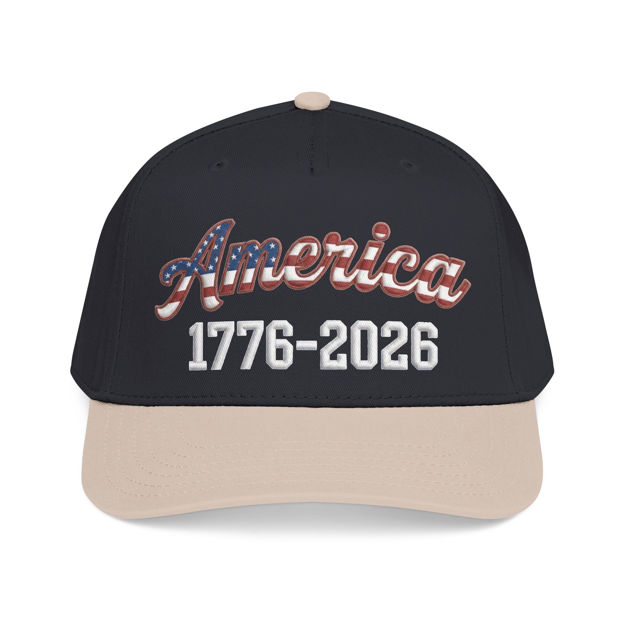 "America 1776–2026" Patriotic Baseball Cap – American Heritage Snapback Hat