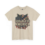 God Bless America 1776 Patriotic T-Shirt – Vintage American Heritage Tee