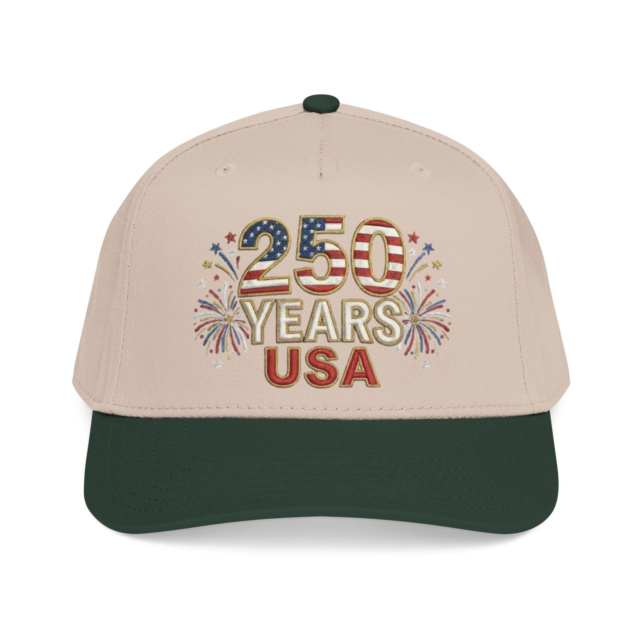 "250 YEARS" Patriotic Baseball Cap – America 250 Snapback Hat