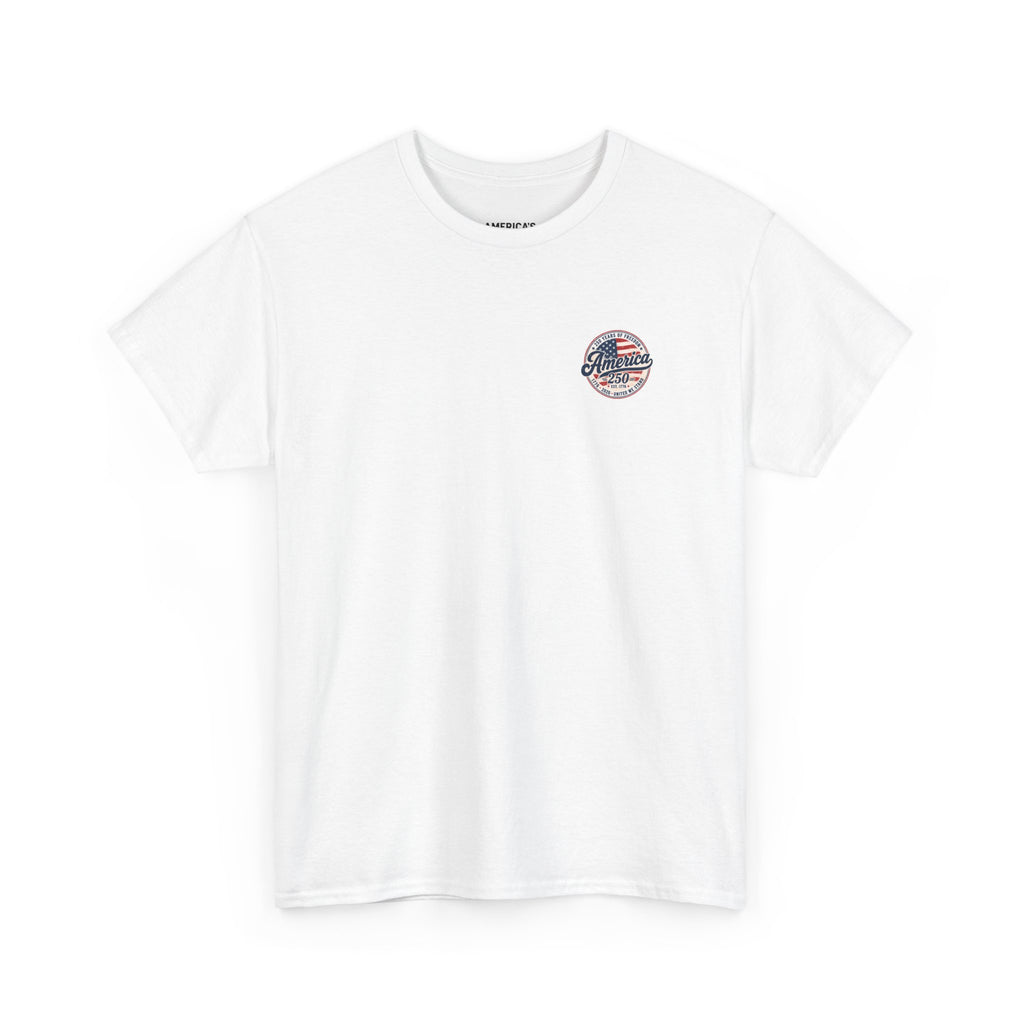 America 250 Anniversary Tee — Patriotic 250 Years of Freedom T-Shirt Printify