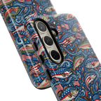 Patriotic Fishing Waters Phone Case Printify