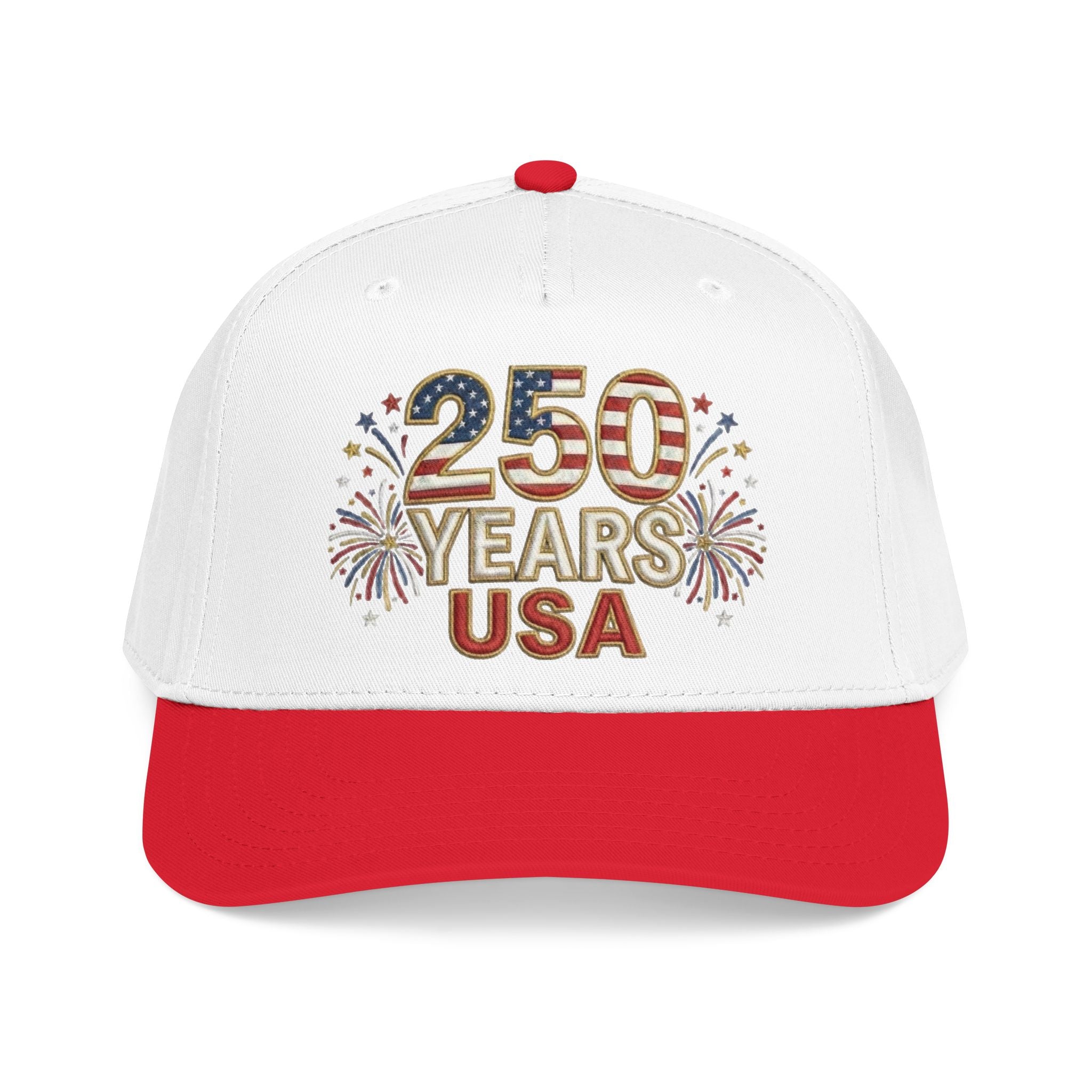 "250 YEARS" Patriotic Baseball Cap – America 250 Snapback Hat